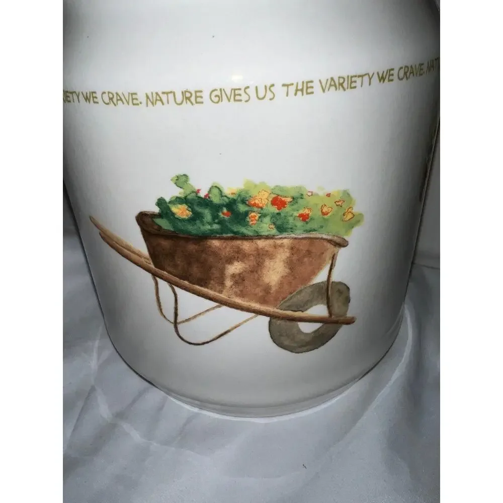 One of a Kind Thomas Pottery 4 Piece Canister Set